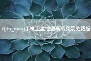 新安手机卫星地图高清实景免费版