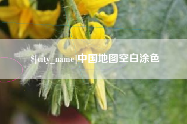 新安中国地图空白涂色