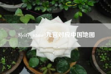 新安九宫对应中国地图