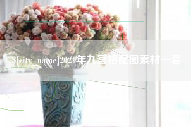 新安2021年九宫格配图素材一套