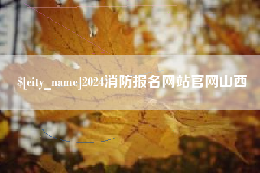 新安2024消防报名网站官网山西