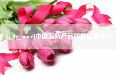 新安中国消防产品质量信息查询