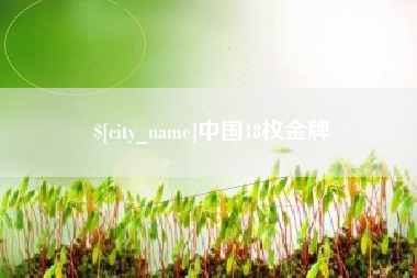 新安中国18枚金牌