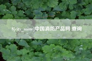 新安中国消防产品网 查询