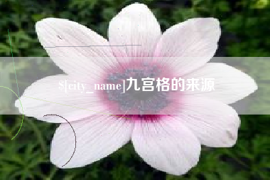 新安九宫格的来源