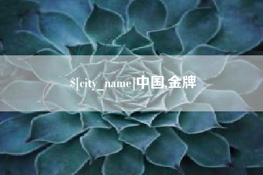 新安中国,金牌