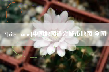 新安中国地图省会城市地图 全图