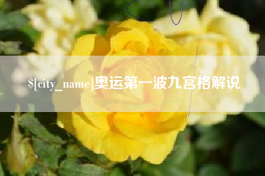 新安奥运第一波九宫格解说