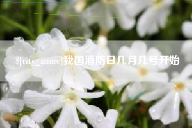 新安我国消防日几月几号开始