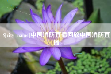 新安中国消防直播回放中国消防直播