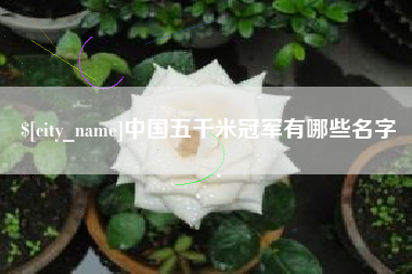 新安中国五千米冠军有哪些名字
